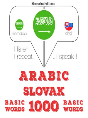 cover image of 1000 كلمة أساسية في سلوفاكيا